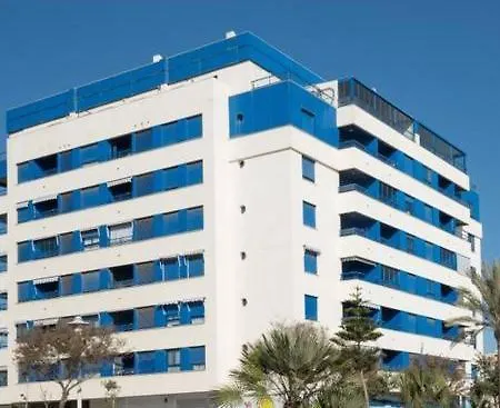 Piso Frente Al Mar Primera Linea De Playa En Malaga Con Parking Gratuito Exterior foto